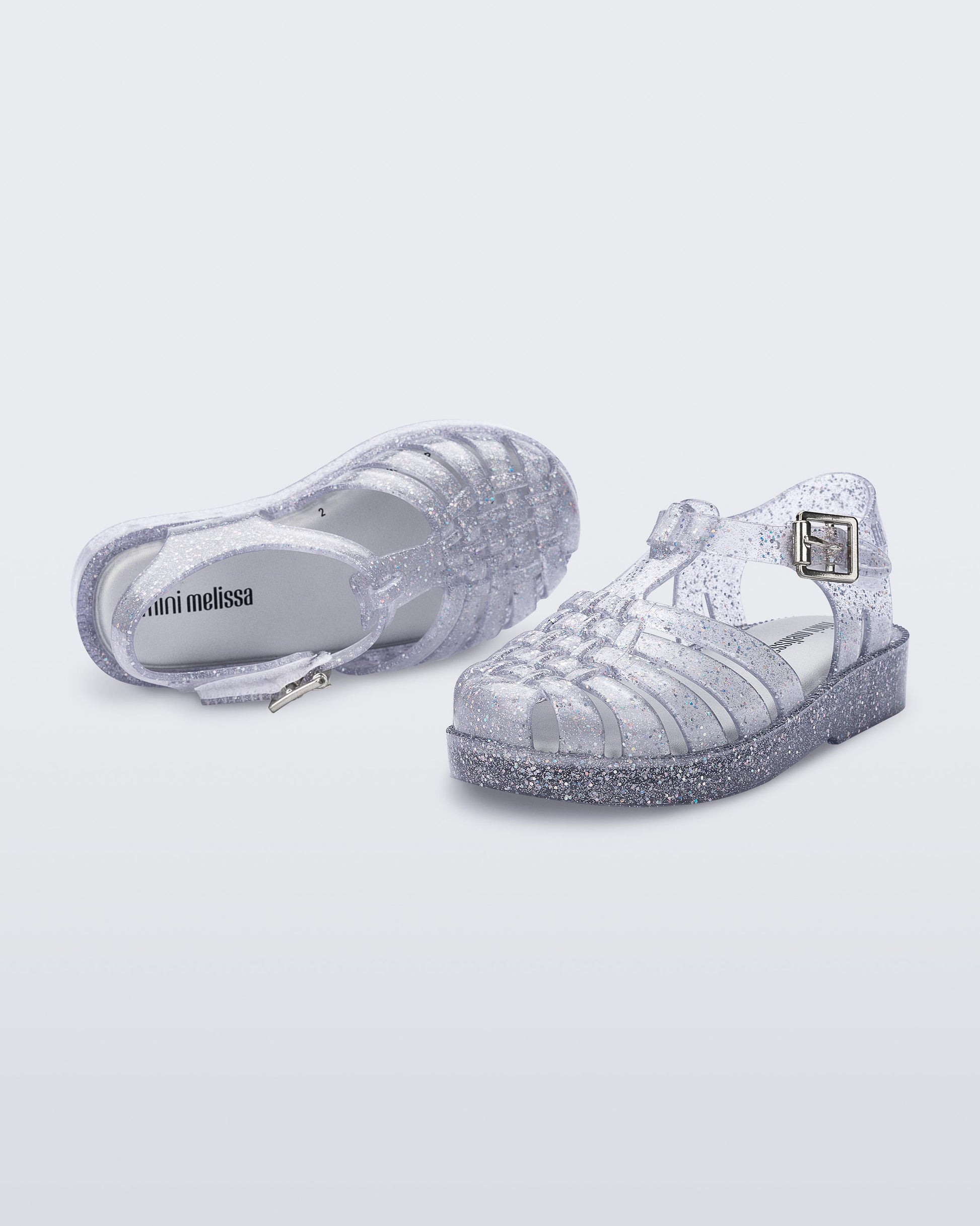 Lavender סנדלים לפעוטות Possession Shiny MELISSA