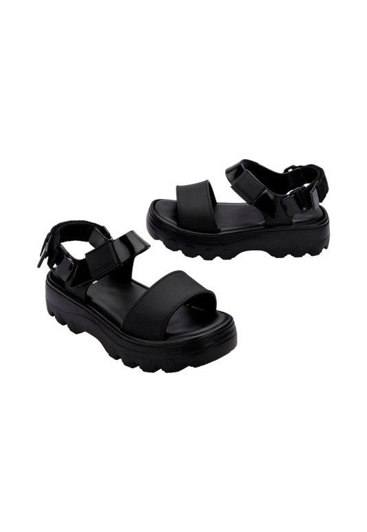 Black סנדלים לילדות MELISSA