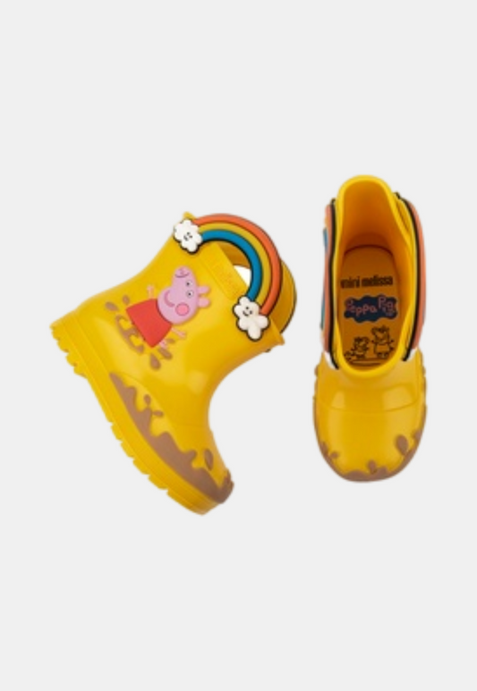 White Smoke מגפי גשם לתינוקות Peppa Pig MELISSA