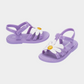 Lavender סנדלים לילדות Hip Bloom MELISSA