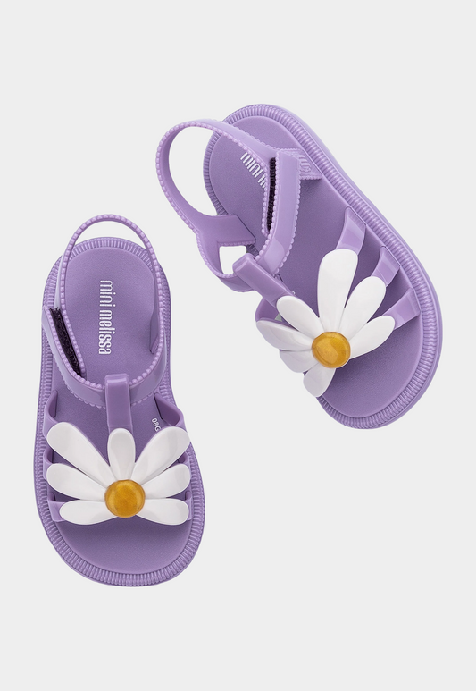 Lavender סנדלים לילדות Hip Bloom MELISSA