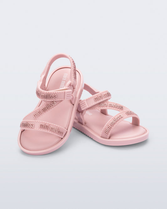 Lavender סנדלים לתינוקות ופעוטות Stripes M-Lover MELISSA