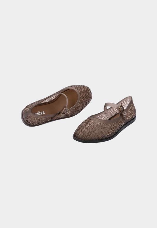 Lavender נעלי בובה רשת גומי לנשים Harper MELISSA