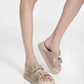 Lavender סנדלי פלטפורמה לנשים Cozy M-Lover Platform MELISSA