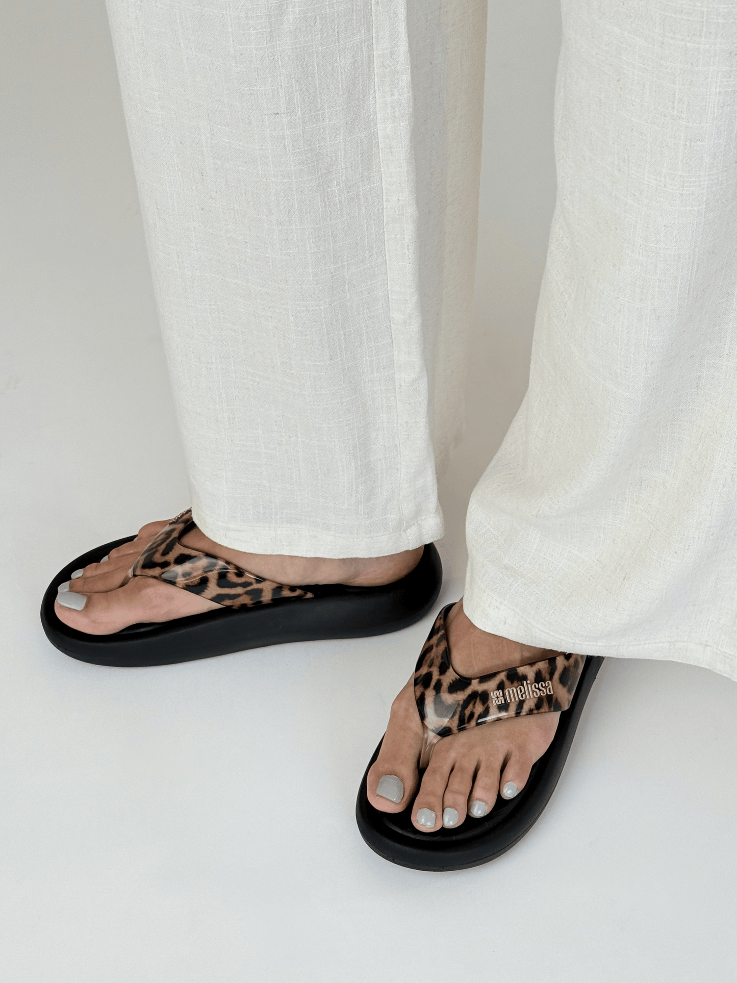 Light Gray כפכפים לנשים Station MELISSA