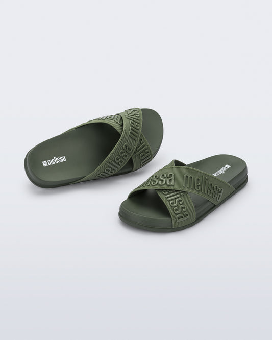 Lavender כפכפי סלייד לנשים Cozy Slide M-Lover MELISSA