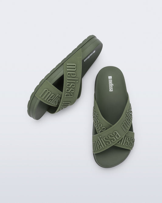 Lavender כפכפי סלייד לנשים Cozy Slide M-Lover MELISSA