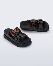 Lavender כפכפי פלטפורמה מנומרות לנשים Cozy MELISSA