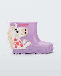 Light Gray מגפי גשם לתינוקות Welly Wonderland MELISSA