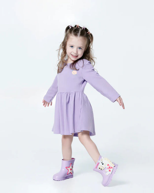 Lavender מגפי גשם לתינוקות Welly Wonderland MELISSA
