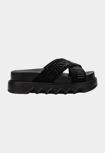 Black כפכפי פלטפורמה לנשים Cross M Lover MELISSA