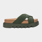 Lavender כפכפי פלטפורמה לנשים Cross M Lover MELISSA