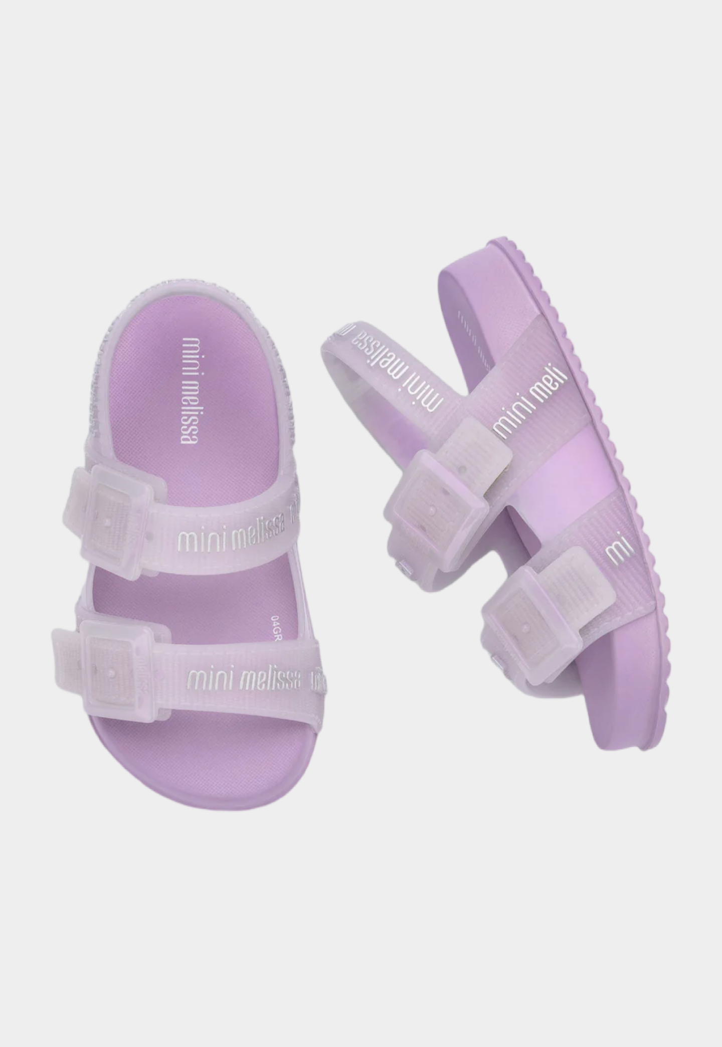 Lavender סנדלים לילדות Cozy M Lover MELISSA