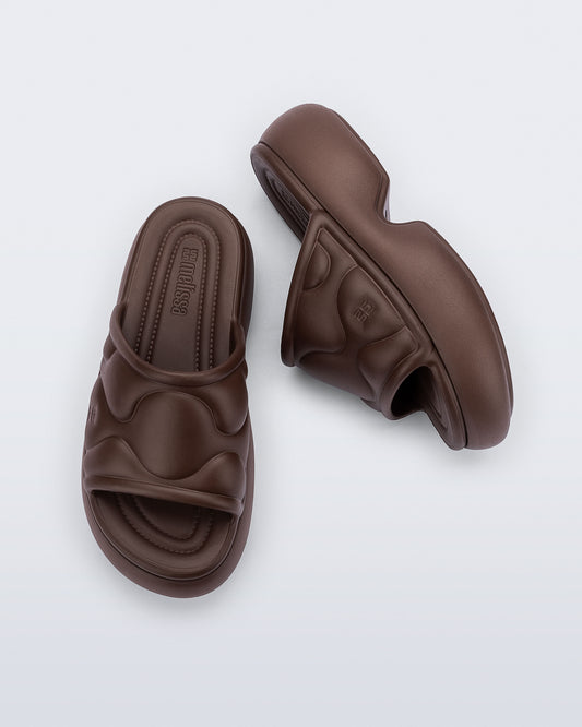 Lavender סנדלי פלטפורמה לנשים Puffer Platform MELISSA