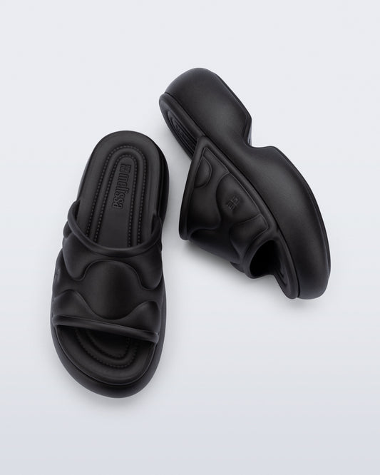 Lavender סנדלי פלטפורמה לנשים Puffer Platform MELISSA