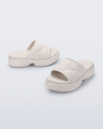 Lavender סנדלי פלטפורמה לנשים Puffer Platform MELISSA