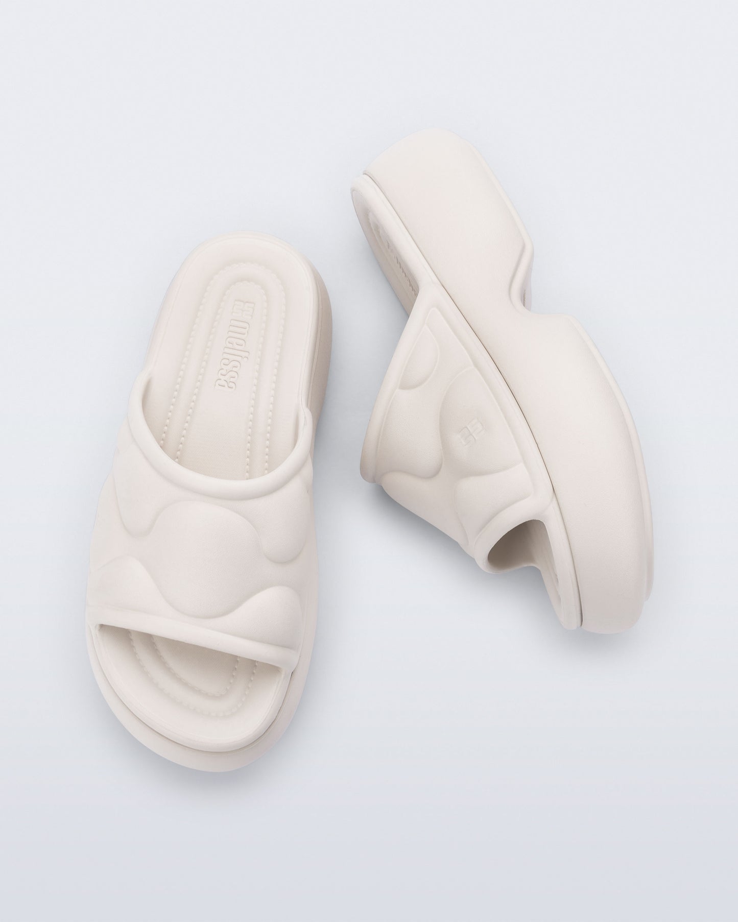 Lavender סנדלי פלטפורמה לנשים Puffer Platform MELISSA