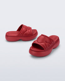 Lavender סנדלי פלטפורמה לנשים Puffer Platform MELISSA