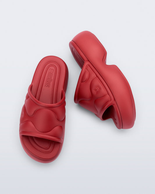 Lavender סנדלי פלטפורמה לנשים Puffer Platform MELISSA