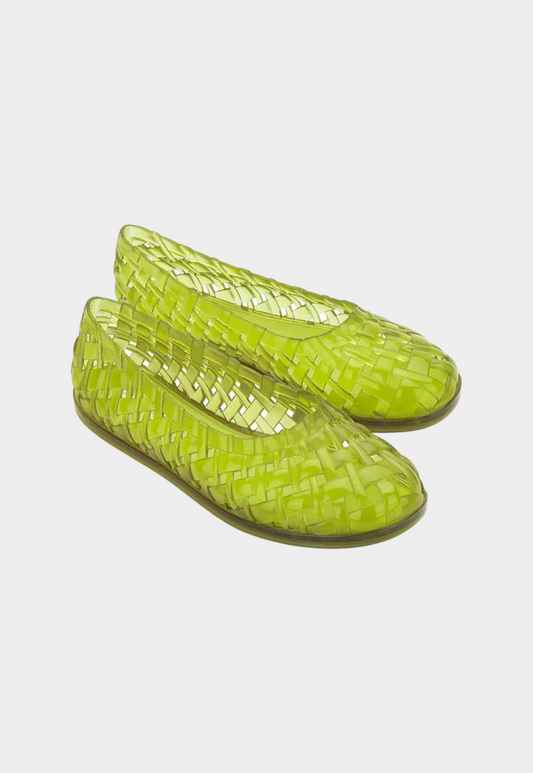 Lavender נעלי בובה רשת גומי  Possession Ballerina MELISSA