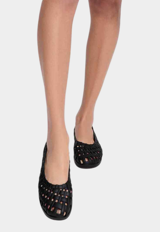 Lavender נעלי בובה רשת גומי  Possession Ballerina MELISSA