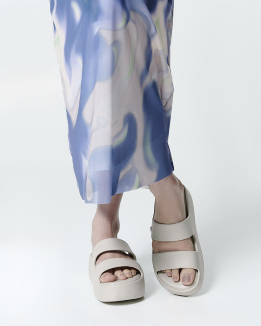 Lavender כפכפי פלטפורמה לנשים Free Line Platform MELISSA