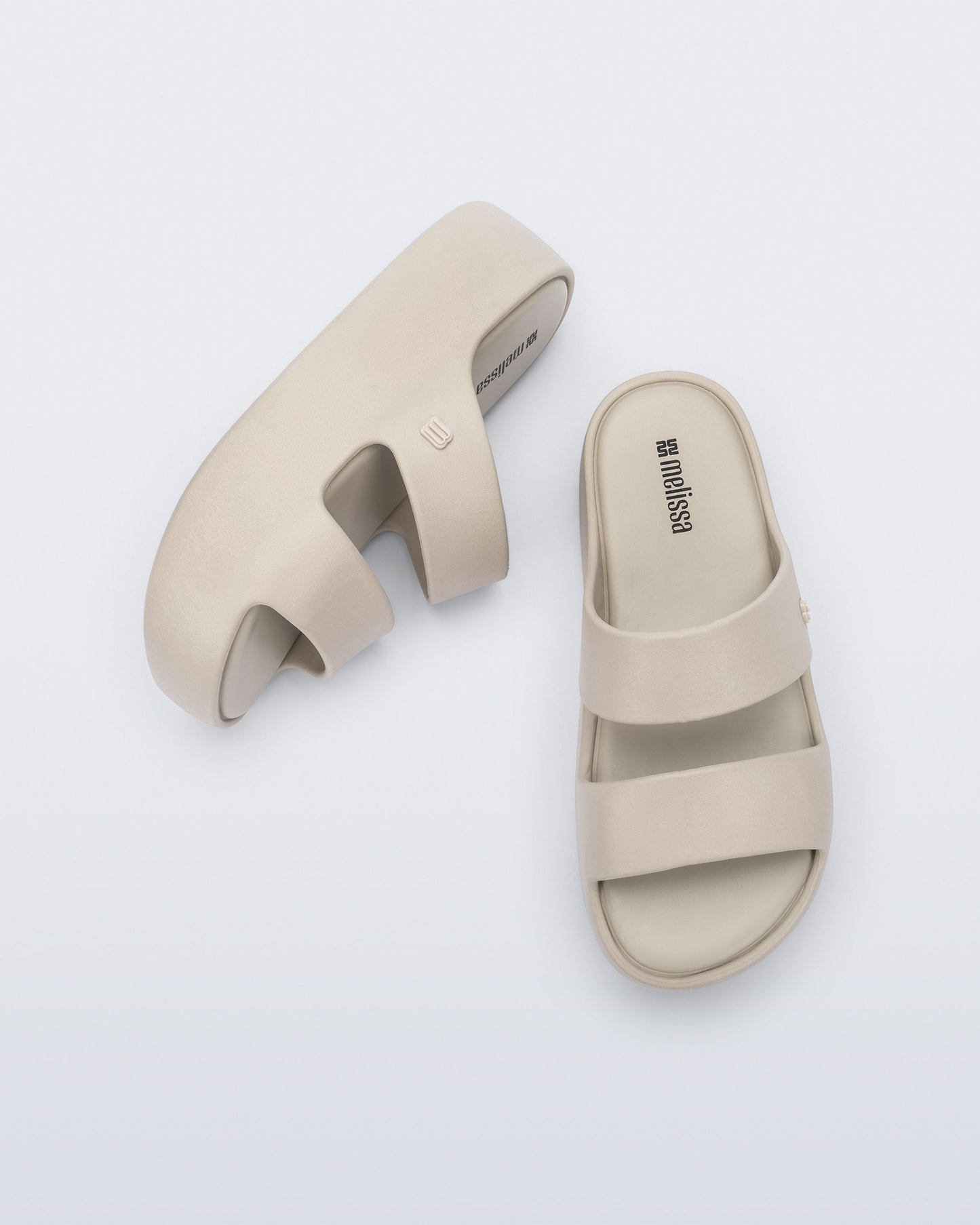 Lavender כפכפי פלטפורמה לנשים Free Line Platform MELISSA