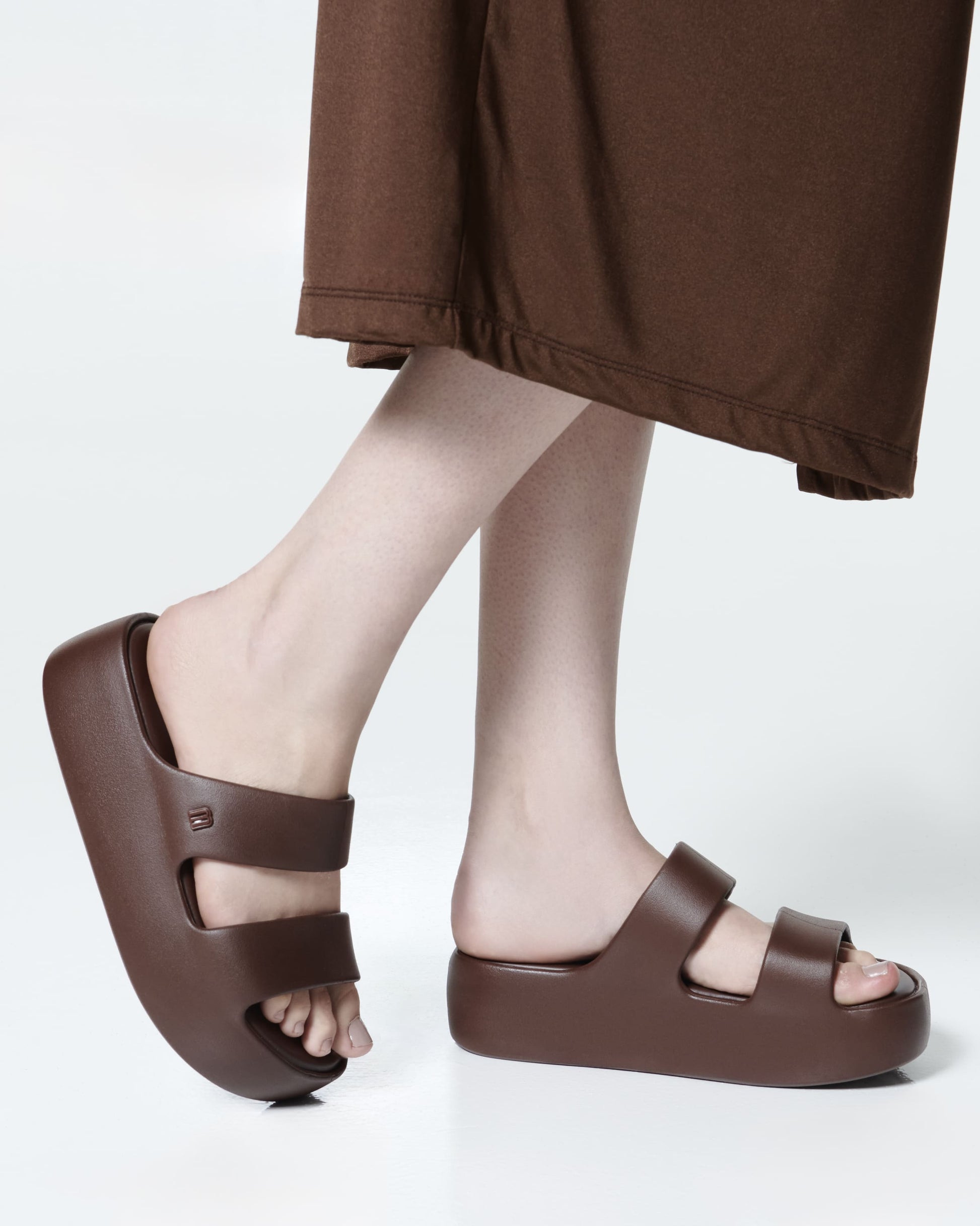 Lavender כפכפי פלטפורמה לנשים Free Line Platform MELISSA