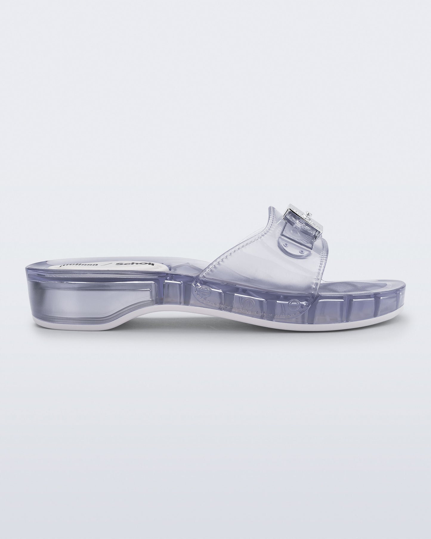 Lavender כפכפי גומי לנשים Scholl + Melissa Pescura Heel MELISSA