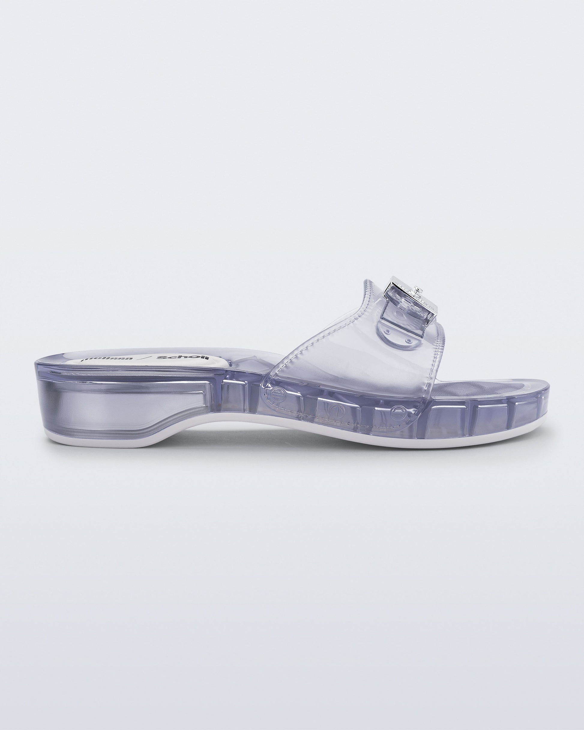 Lavender כפכפי גומי לנשים Scholl + Melissa Pescura Heel MELISSA