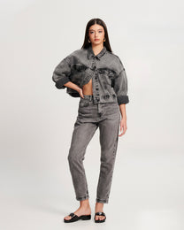 Light Gray כפכפי גומי לנשים Scholl + Melissa Pescura Heel MELISSA