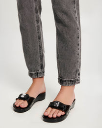 Lavender כפכפי גומי לנשים Scholl + Melissa Pescura Heel MELISSA