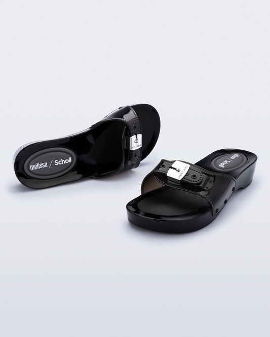 Lavender כפכפי גומי לנשי Scholl + Melissa Pescura Heel MELISSA