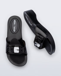 Lavender כפכפי גומי לנשים Scholl + Melissa Pescura Heel MELISSA