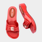 Lavender כפכפי גומי לנשים Scholl + Melissa Pescura Heel MELISSA