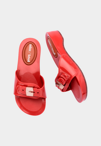 Lavender כפכפי גומי לנשים Scholl + Melissa Pescura Heel MELISSA