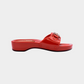 Lavender כפכפי גומי לנשים Scholl + Melissa Pescura Heel MELISSA