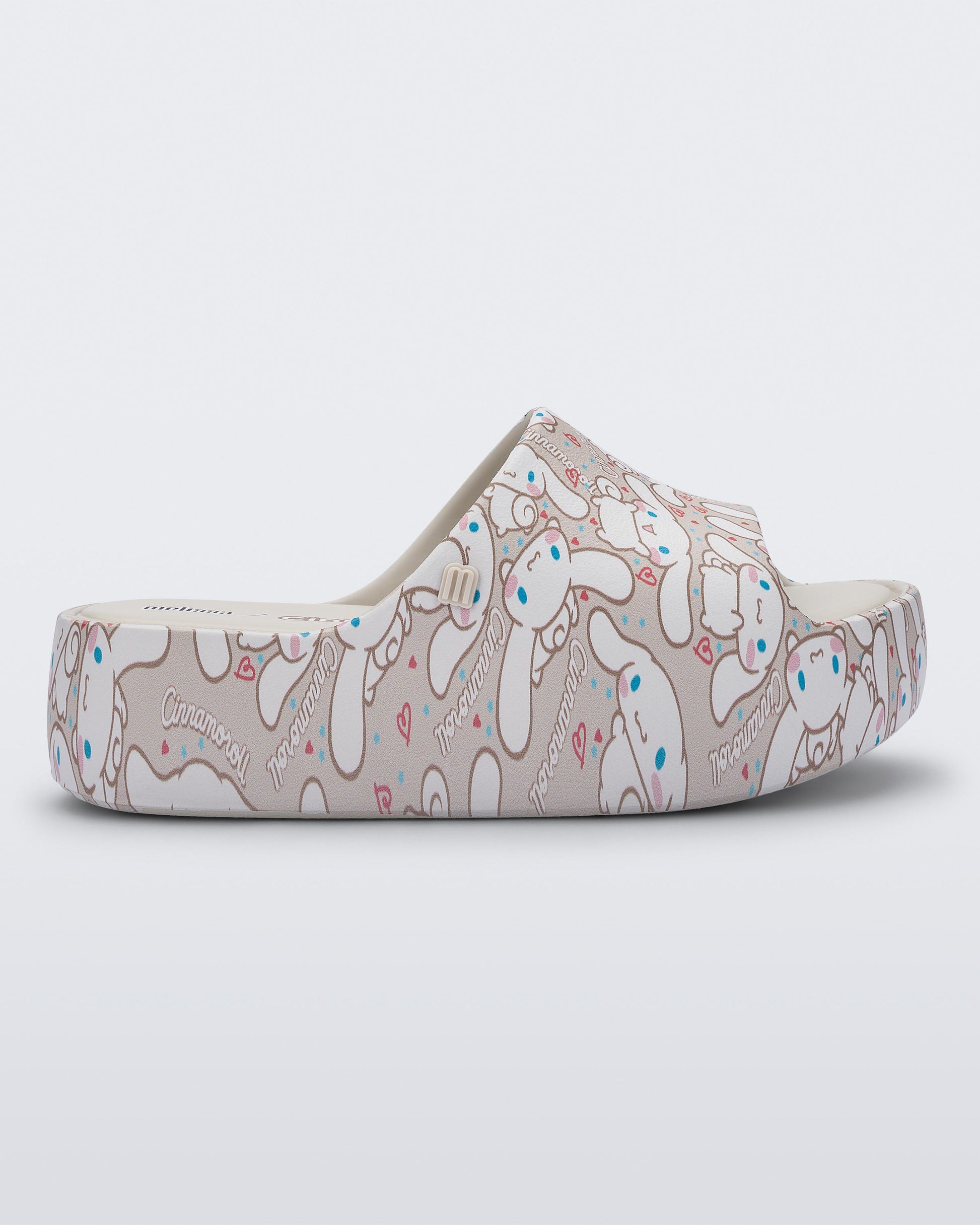 Lavender כפכי פלטפורמה לנשים Melissa + Hello Kitty MELISSA