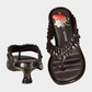 Lavender כפכפים עקב Melissa Thong X  GANNI MELISSA