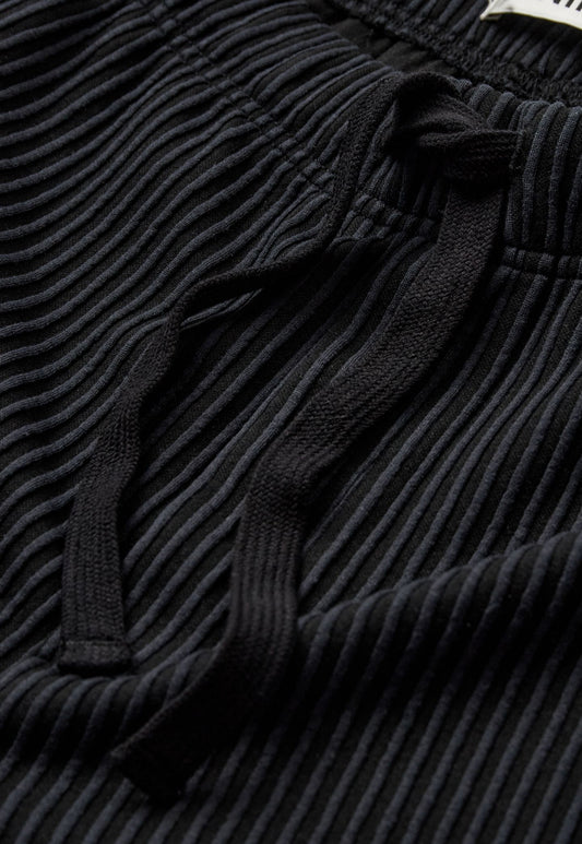 Black מכנסיים קצרים לגברים Jasper WDE Striped MINIMUM