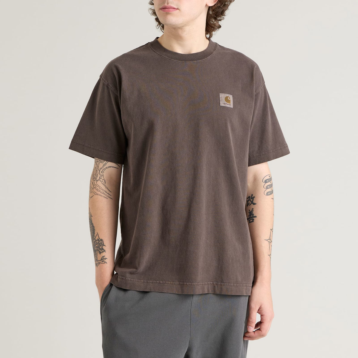 Dim Gray חולצת טי קצרה Carhartt WIP Vista יוניסקס CARHARTT WIP