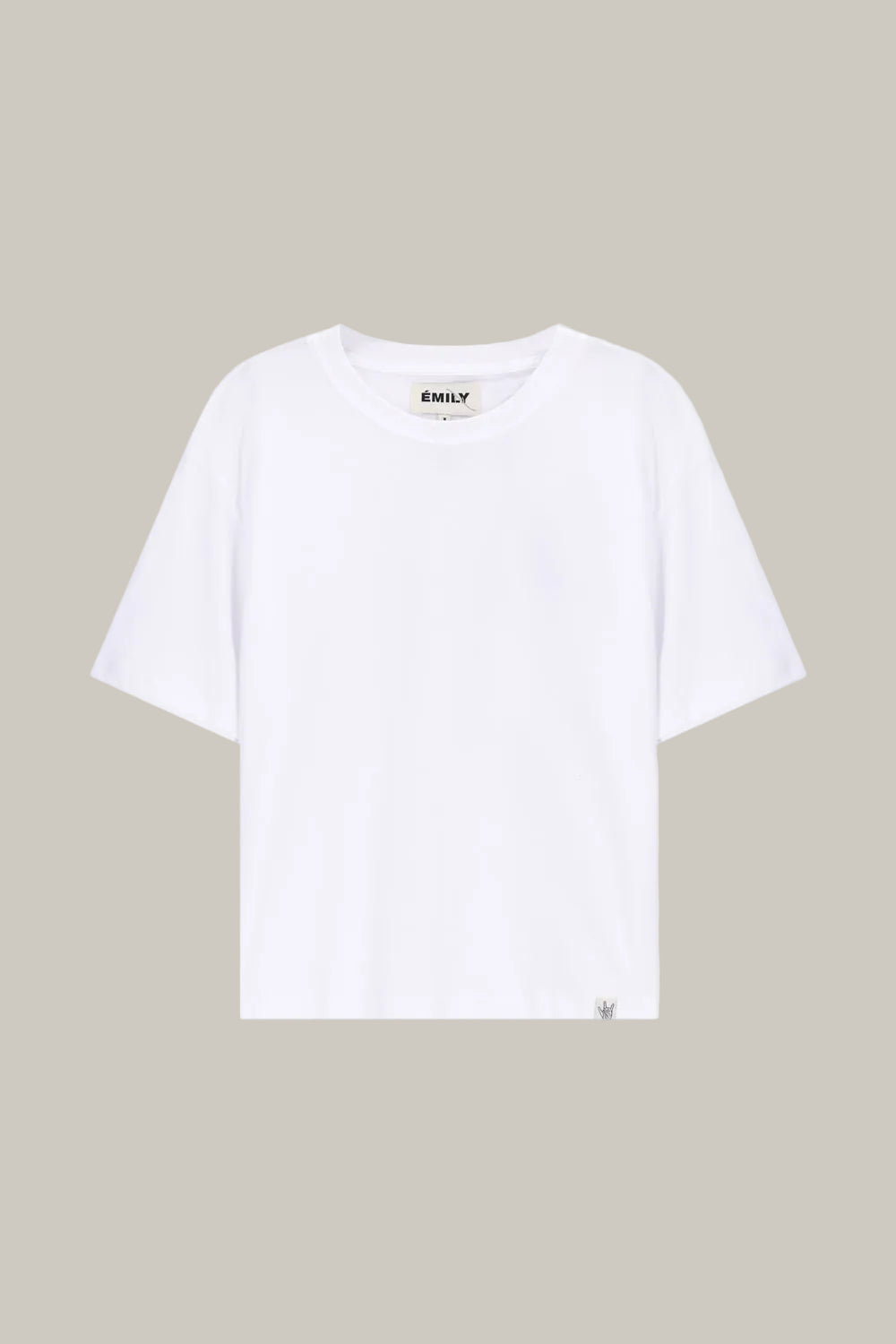 White Smoke THE KIND T-SHIRT טי שירט קצרה EMILY