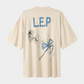 Lavender טי שירט קצרה לגברים / נשים Atmos Stone Super LAZY EYE PPL
