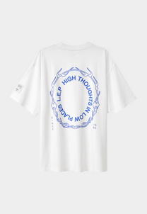Lavender טי שירט קצרה לגברים / נשים Classic LAZY EYE PPL