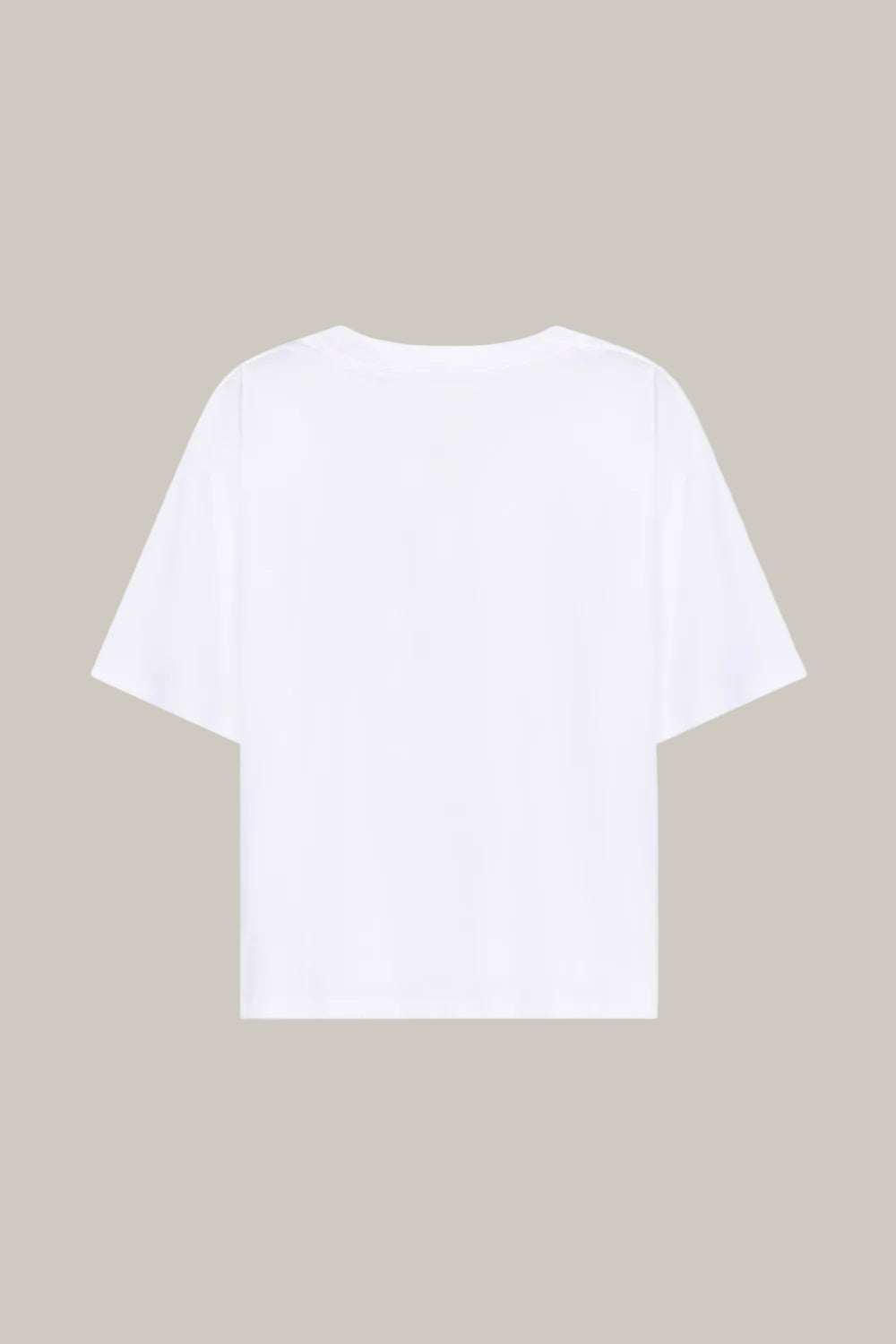 White Smoke THE KIND T-SHIRT טי שירט קצרה EMILY