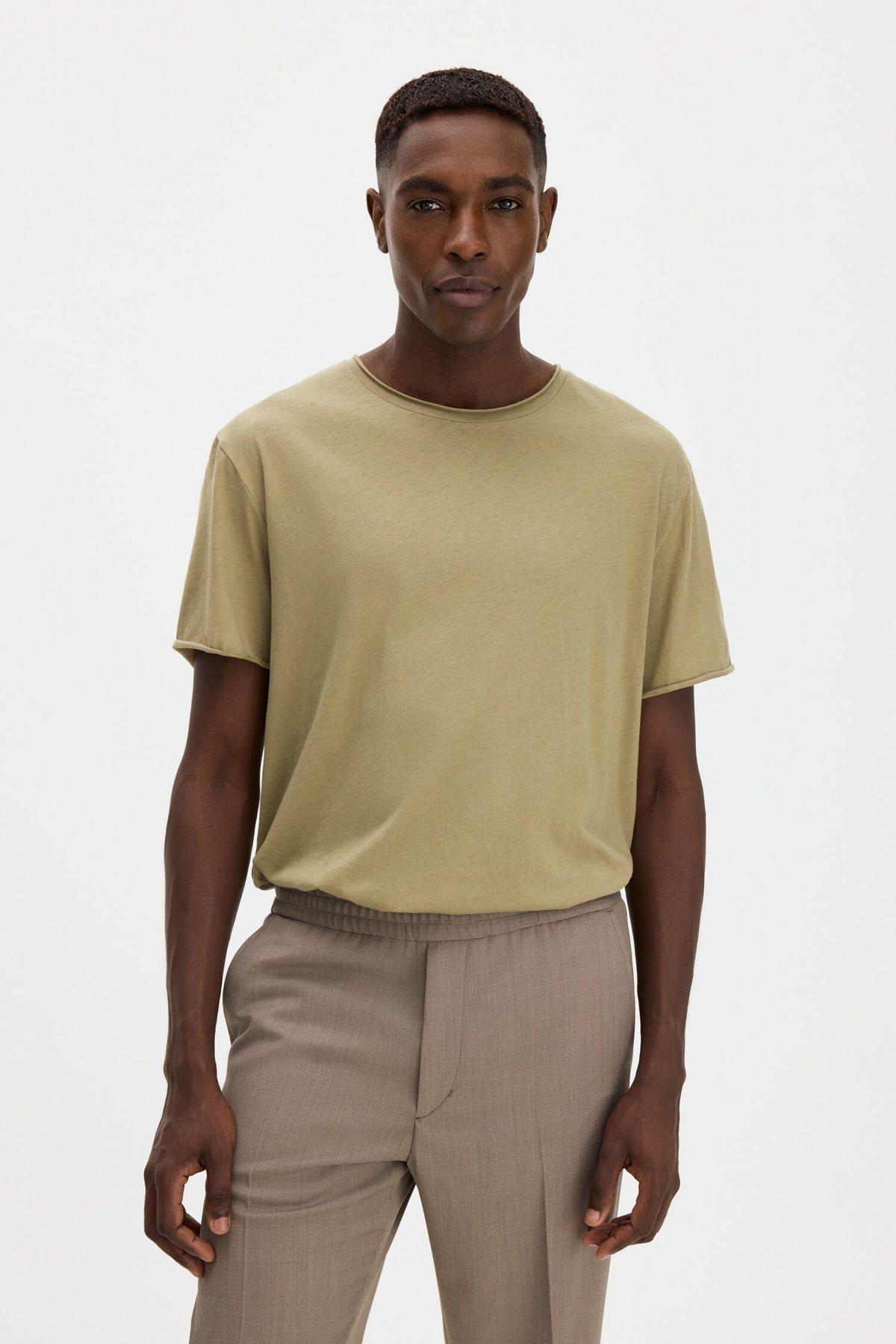 Dim Gray טי שירט גברים Roll Neck FILIPPA K