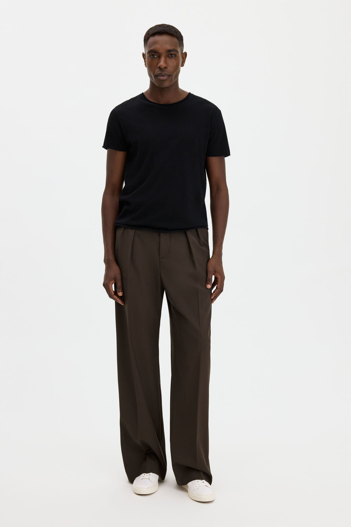 Lavender טי שירט קצרה לגברים Roll Neck FILIPPA K