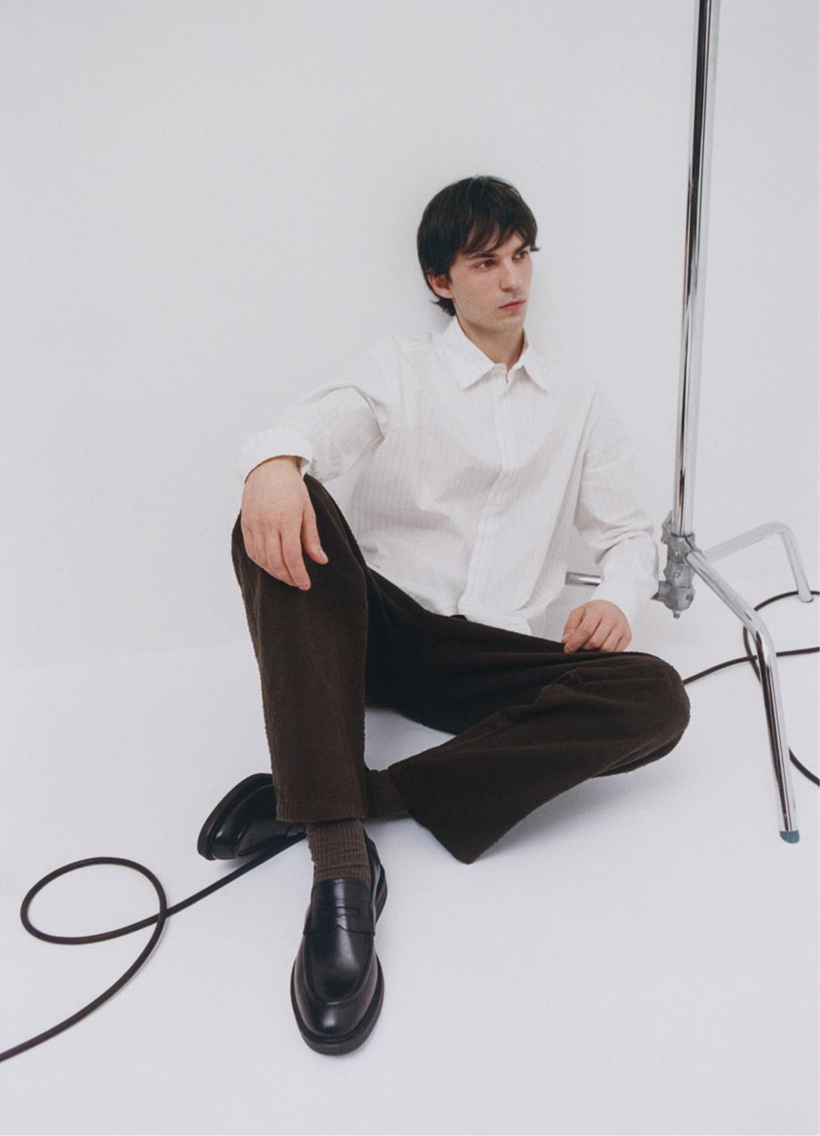 Light Gray נעלי אוקספורד לגברים Vagabond Alex VAGABOND