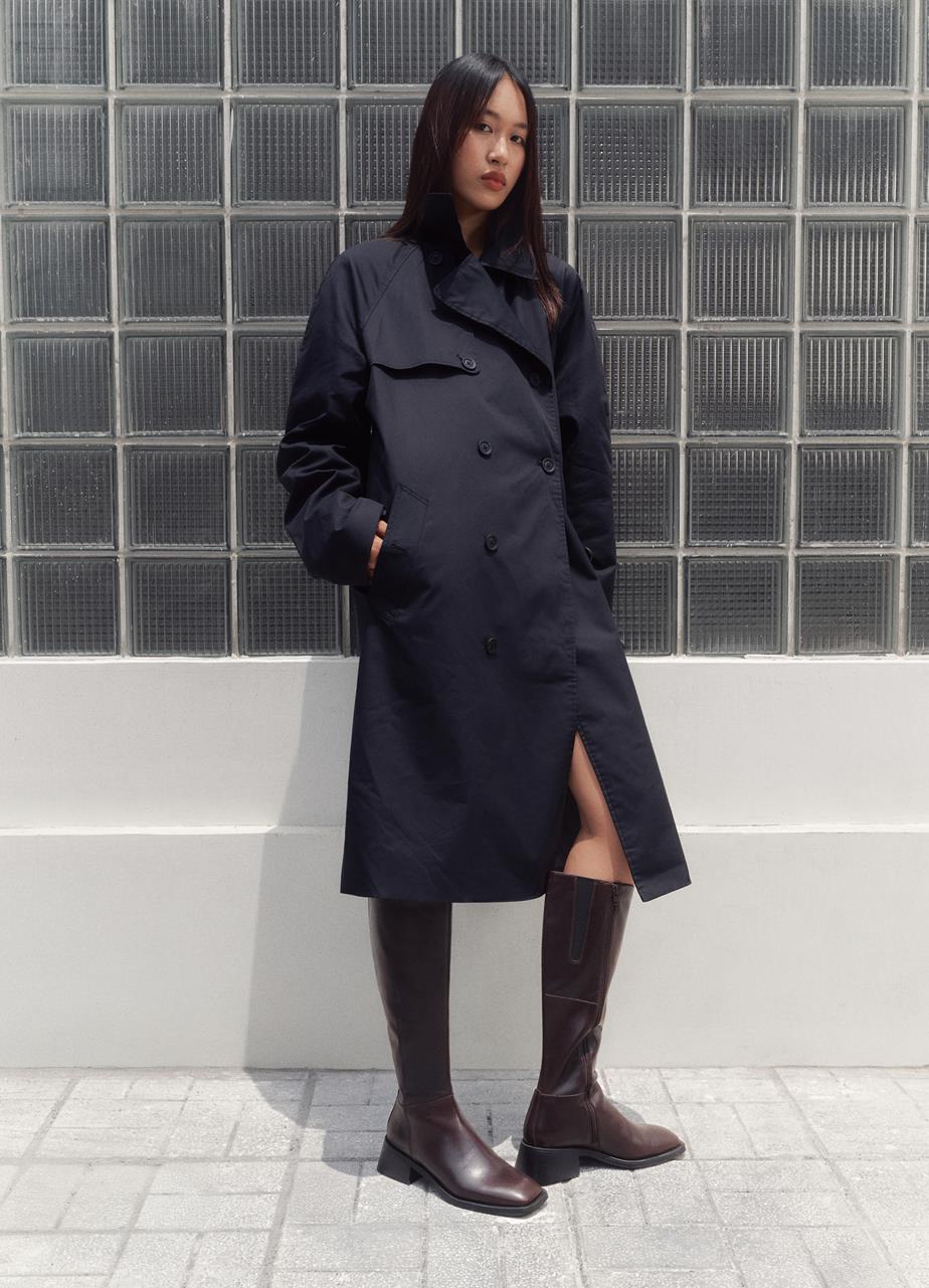 Dark Slate Gray מגפיים גבוהים לנשים Vagabond Blanca VAGABOND