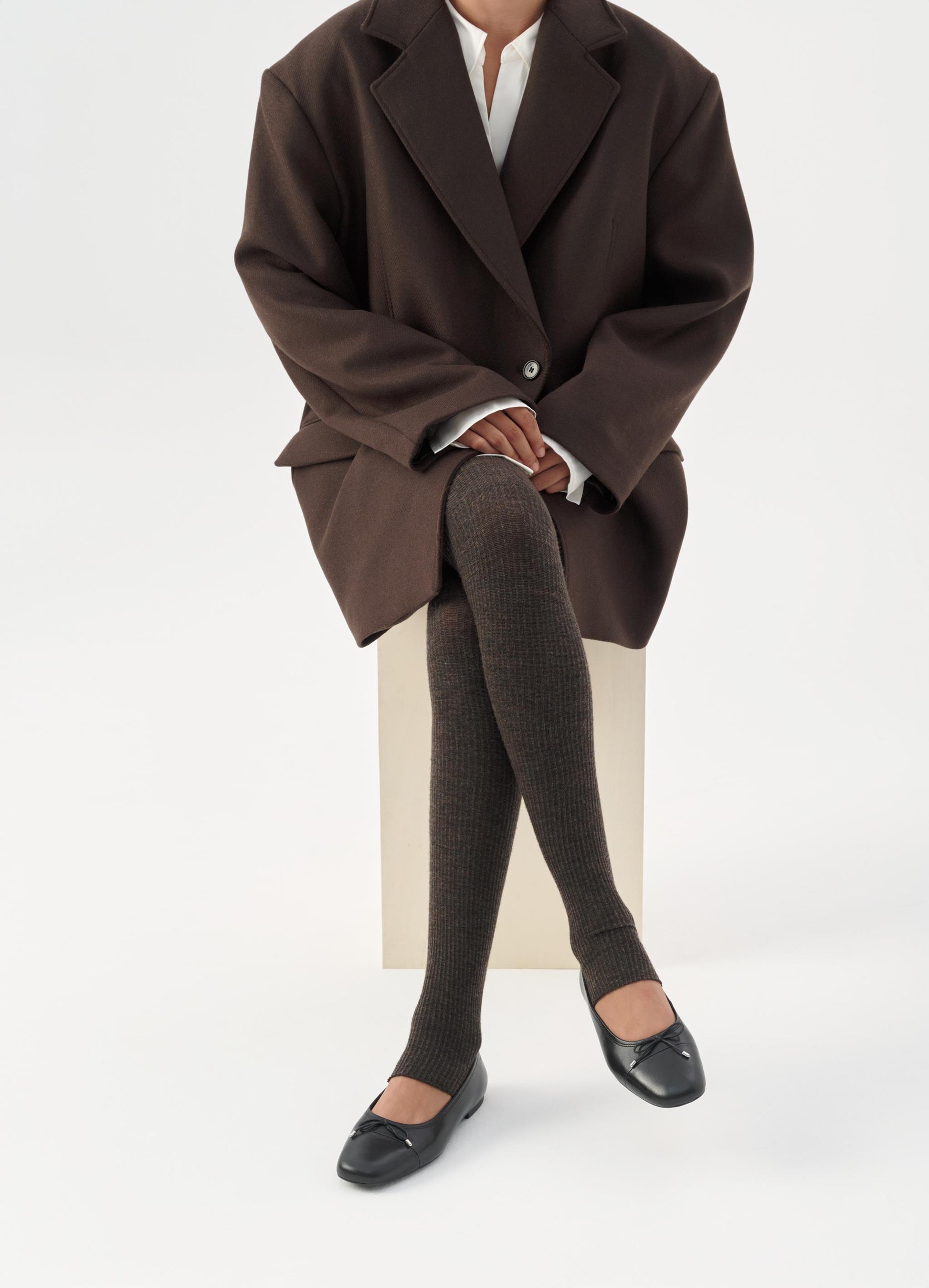 Dark Slate Gray נעלי בובה מאט לנשים Vagabond Jolin VAGABOND